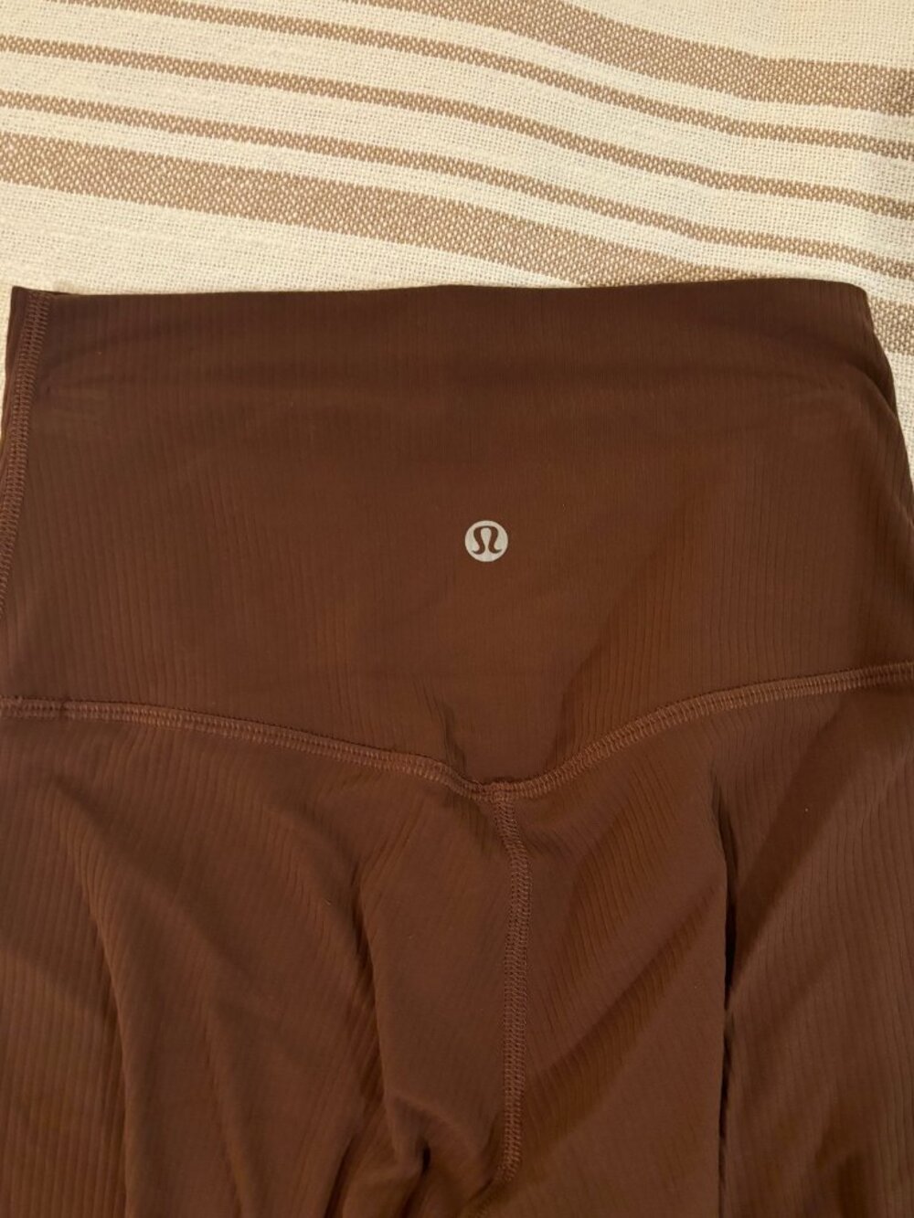 Lululemon Brown Ribbed Align Legging